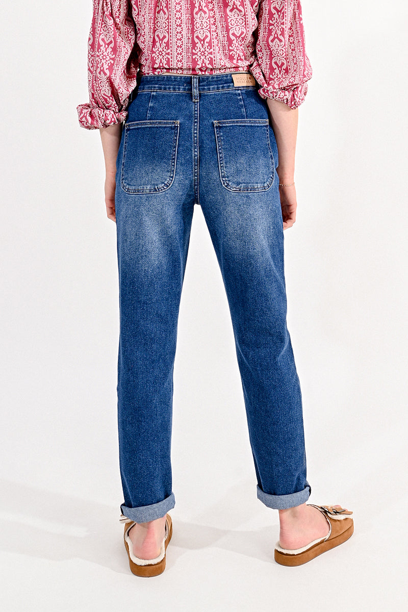 MOLLY BRACKEN BRUT DENIM JEANS